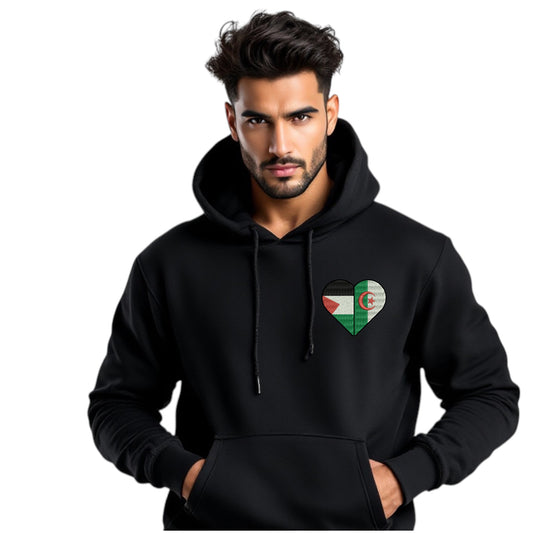 Love Palestine x Algeria Hoodie