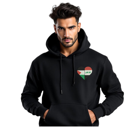 Love Palestine x Iraq Hoodie