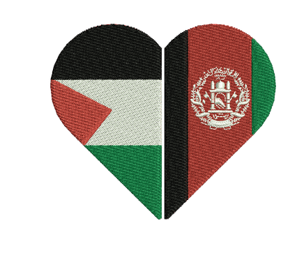 Love Palestine x Afghanistan T-Shirt