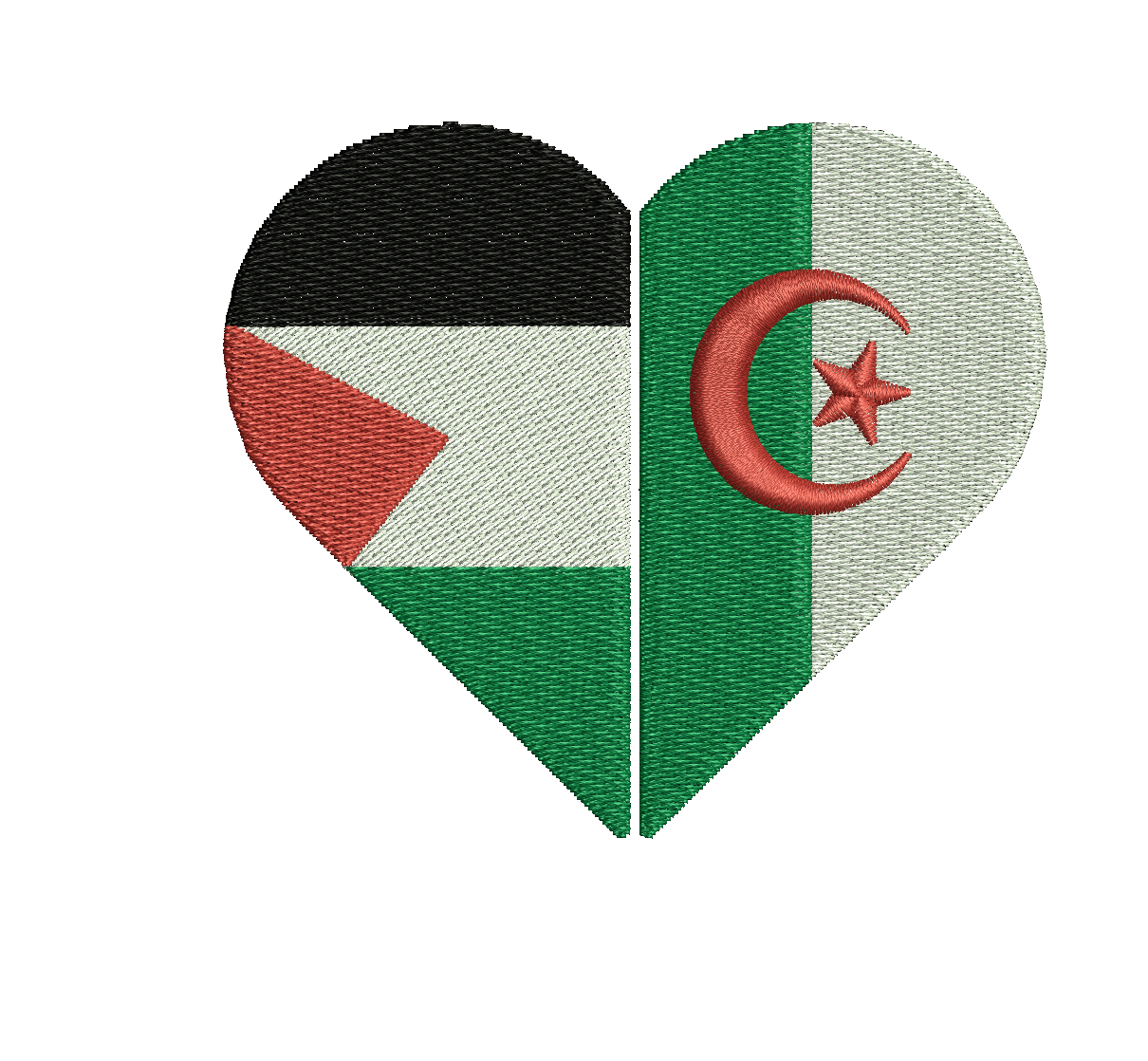 Love Palestine x Algeria T-Shirt