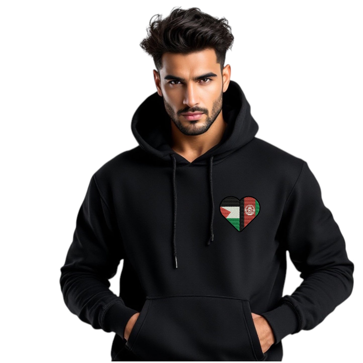 Love Palestine x Afghanistan Hoodie