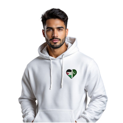 Love Palestine x Pakistan Hoodie