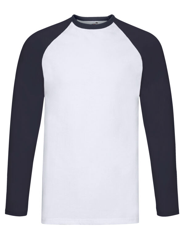 Men's Valueweight Long Sleeve Baseball T-Shirt