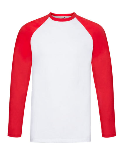 Men's Valueweight Long Sleeve Baseball T-Shirt