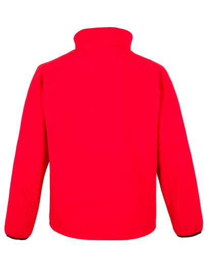 Men's Printable Softshell Jacket with Recycled Inner Fleece