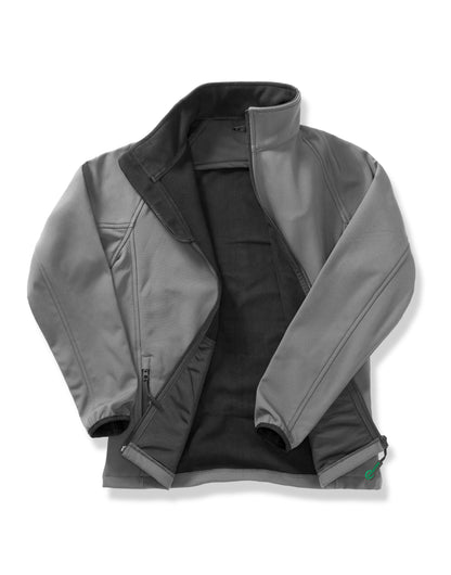 Men's Printable Softshell Jacket with Recycled Inner Fleece