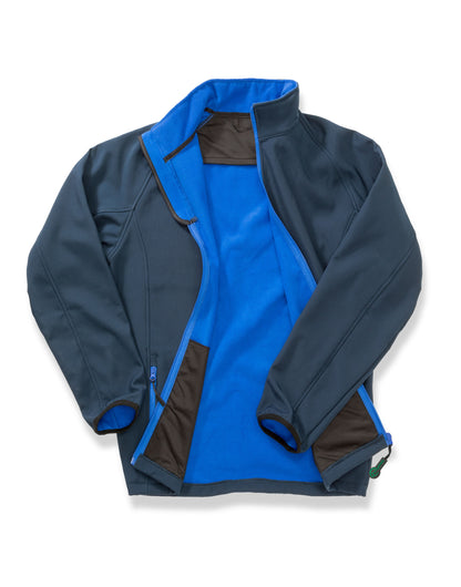 Men's Printable Softshell Jacket with Recycled Inner Fleece