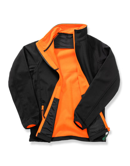 Ladies' Printable Softshell Jacket with Recycled Inner Fleece