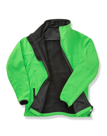 Ladies' Printable Softshell Jacket with Recycled Inner Fleece