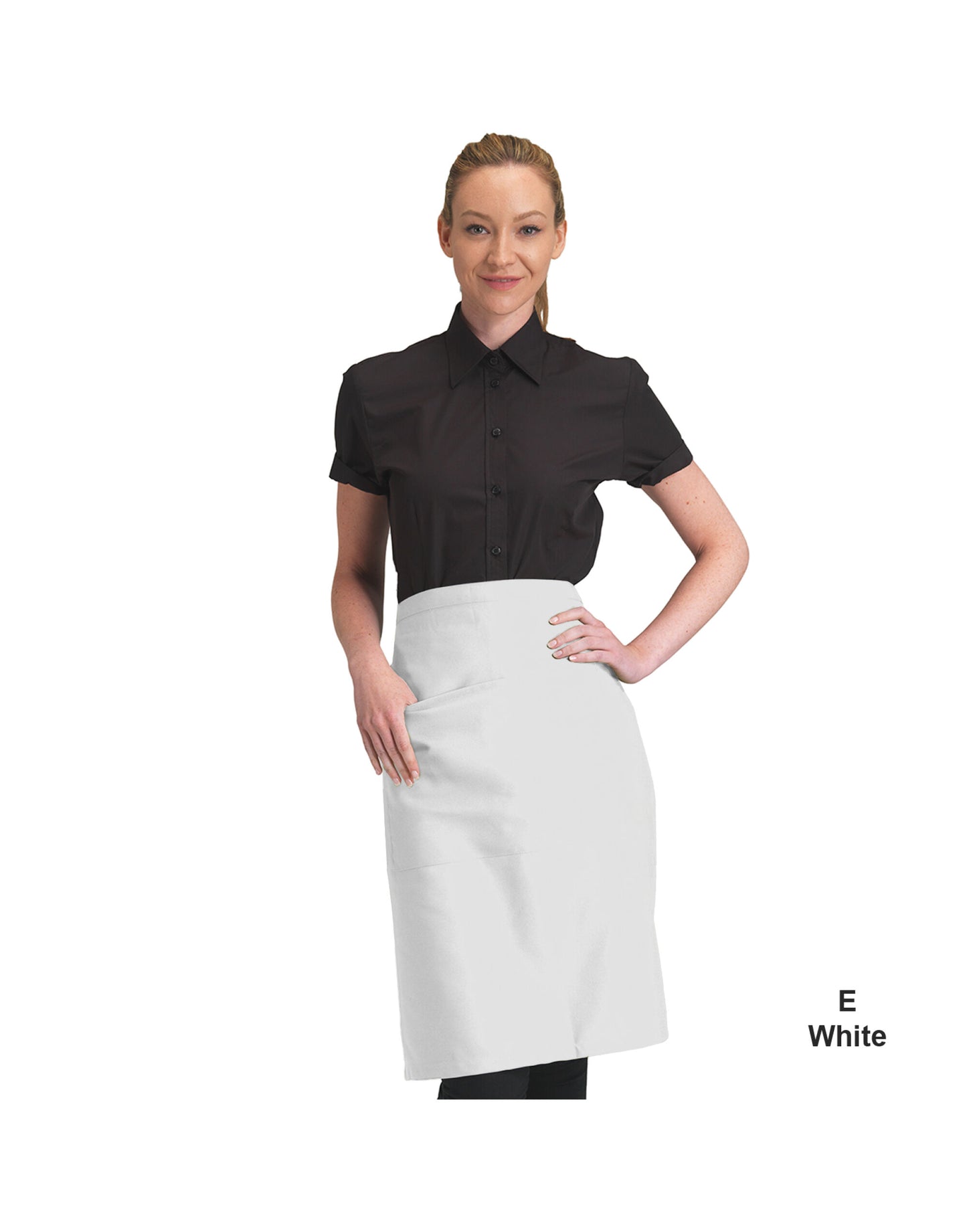 Recycled Waist Apron With Pocket