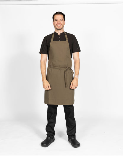 Multi-Coloured Recycled Bib Apron