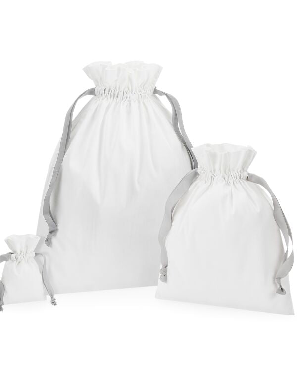 Cotton Bag with Ribbon Cord