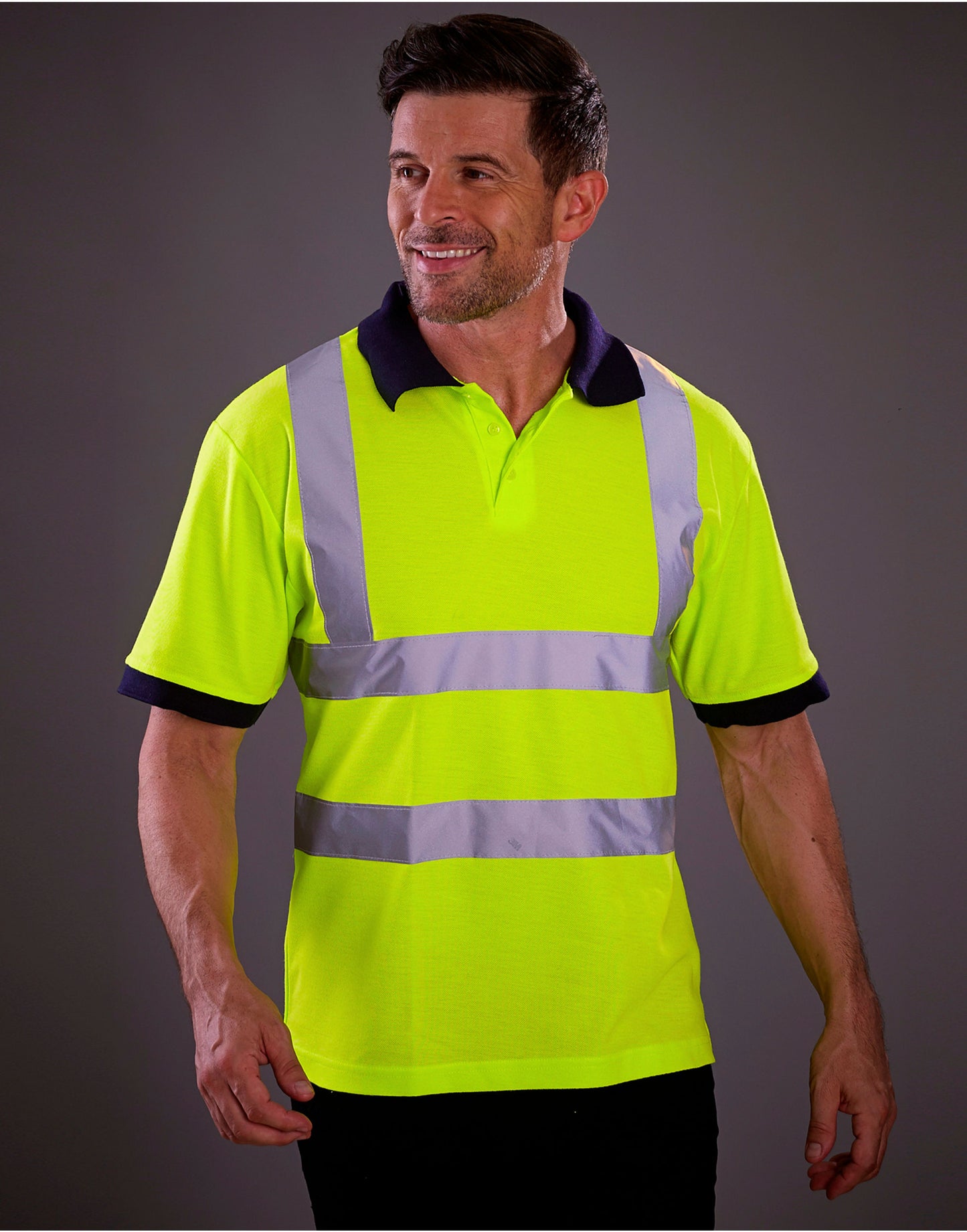 Hi-Vis Short Sleeve Polo Shirt