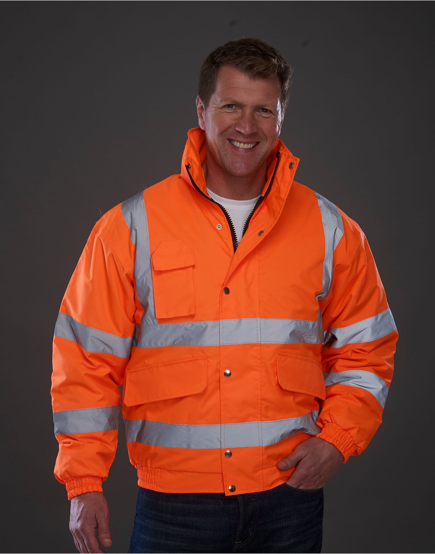 Hi-Vis Classic Bomber Jacket