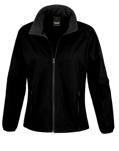 Ladies' Printable Softshell Jacket with Recycled Inner Fleece