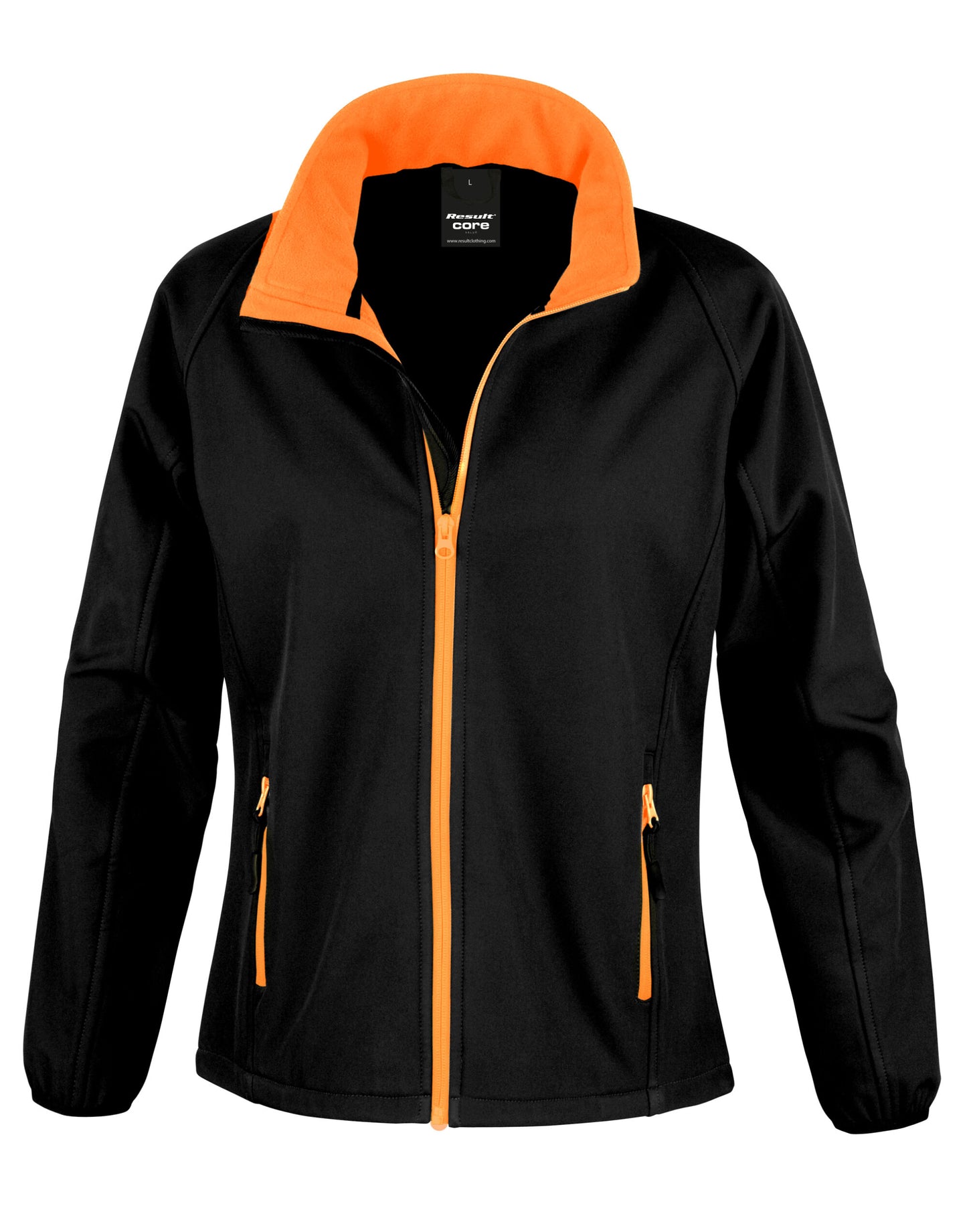 Ladies' Printable Softshell Jacket with Recycled Inner Fleece