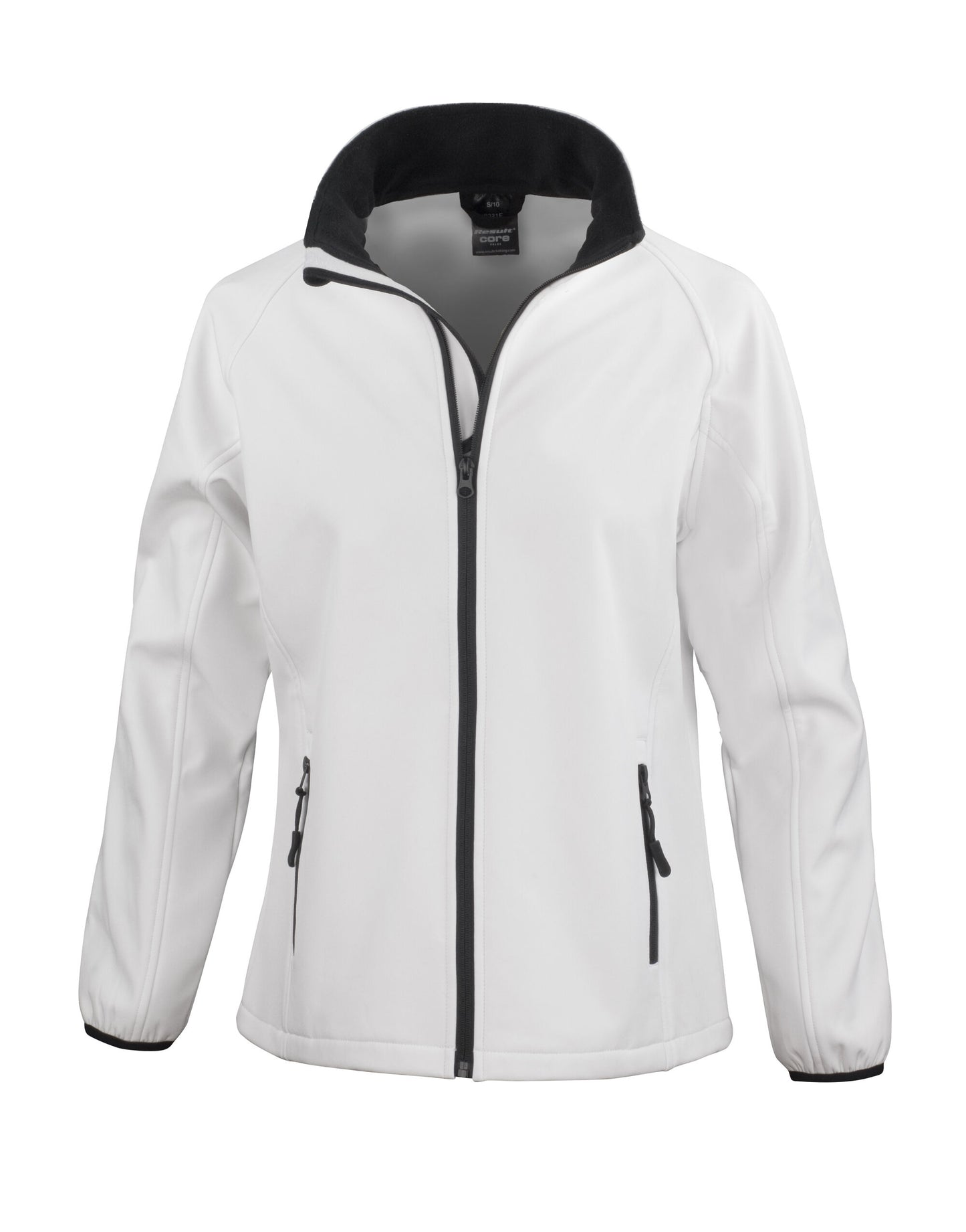 Ladies' Printable Softshell Jacket with Recycled Inner Fleece