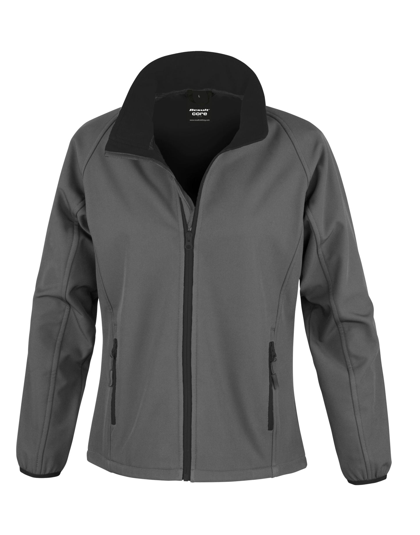 Ladies' Printable Softshell Jacket with Recycled Inner Fleece