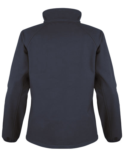 Ladies' Printable Softshell Jacket with Recycled Inner Fleece