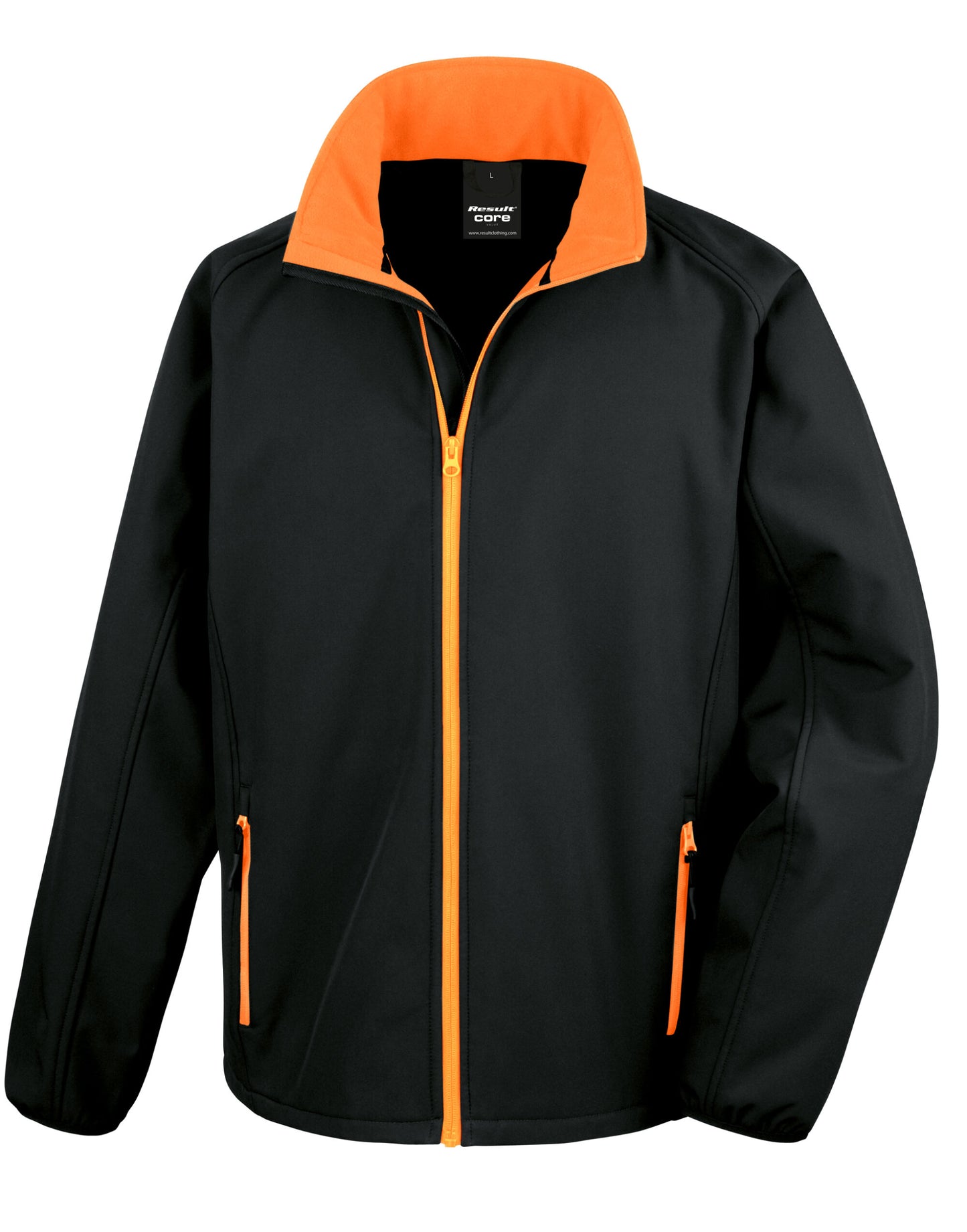 Men's Printable Softshell Jacket with Recycled Inner Fleece