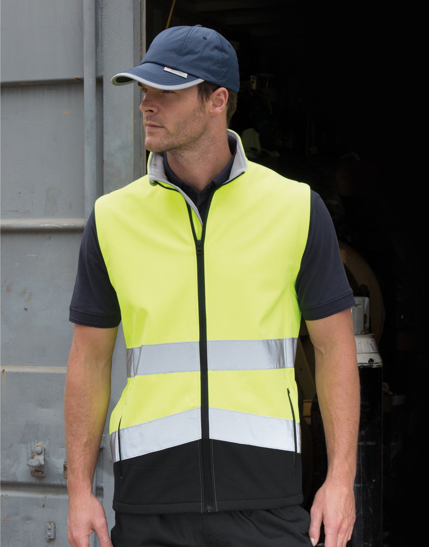 Printable Safety Softshell Gilet